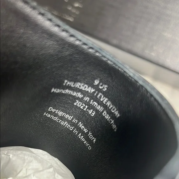 Thursday boot company Ankle women’s black leather Boots  Sleek Design - Picture 3 of 16